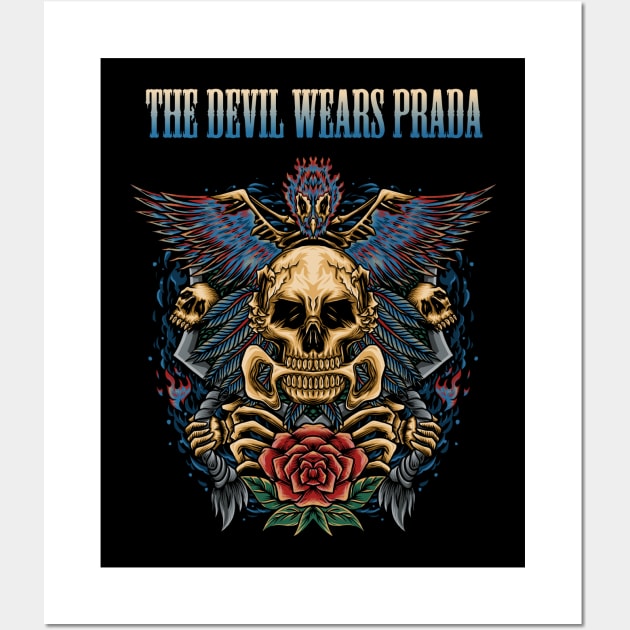 THE DEVIL WEARS PRADA BAND Wall Art by MrtimDraws